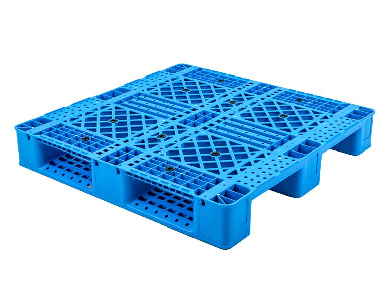 img of 軒盛塑業(yè)1010網(wǎng)格川字塑料倉庫托盤