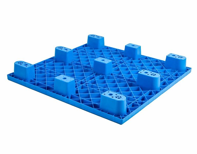 軒盛塑業(yè)1111網(wǎng)格九腳塑料托盤(pán)