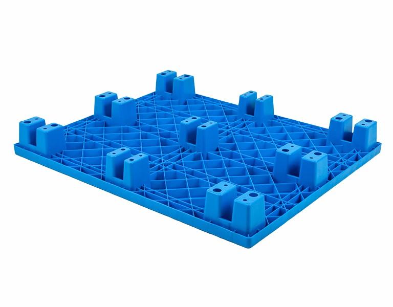 軒盛塑業(yè)1210重型網(wǎng)格九腳塑料托盤(pán)