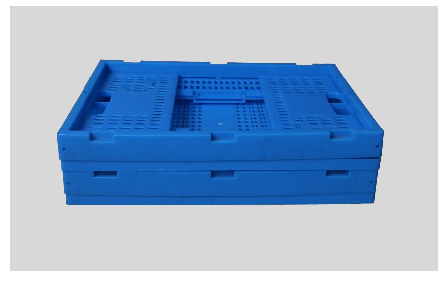 軒盛塑業(yè)600-240塑料內倒式折疊周轉筐