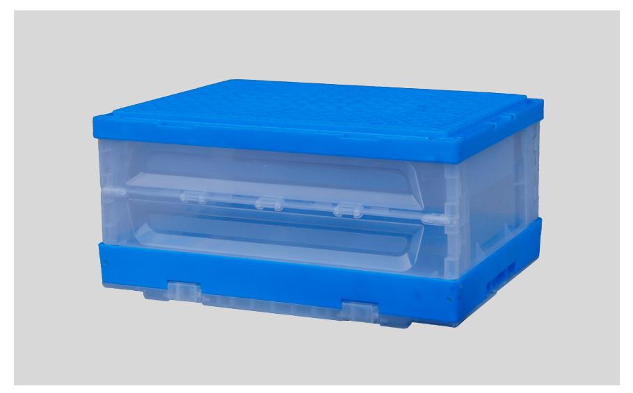 軒盛塑業(yè)530-240塑料內(nèi)倒式折疊周轉箱