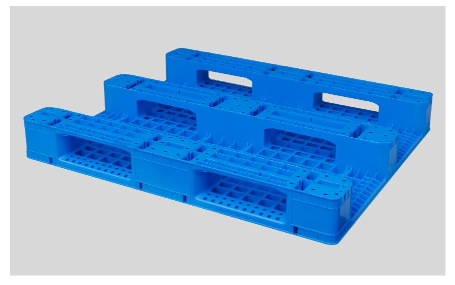 1210網(wǎng)格川字塑料托盤(pán)背面